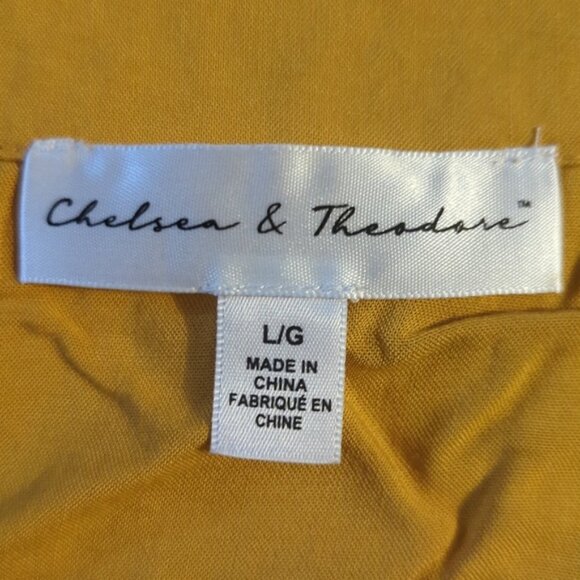 L - Chelsea Theodore Long Sleeve Flared Shirt - Picture 4 of 6